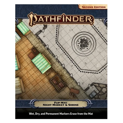 Pathfinder Flip-Mat: Night Market & Shrine