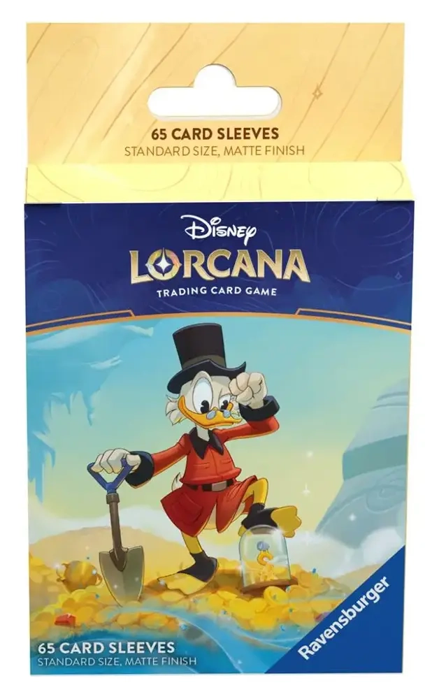 Disney Lorcana - Into the inklands - Sleeves "Dagobert Duck" (65 Sleeves)