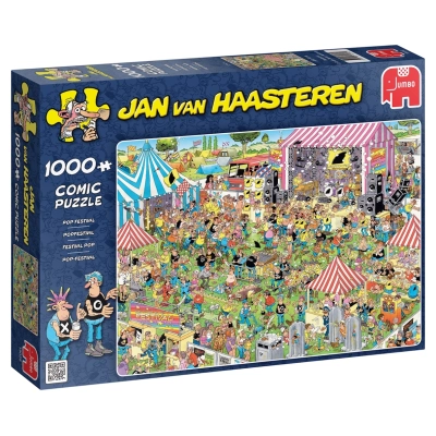 Pop-Festival - Jan van Haasteren