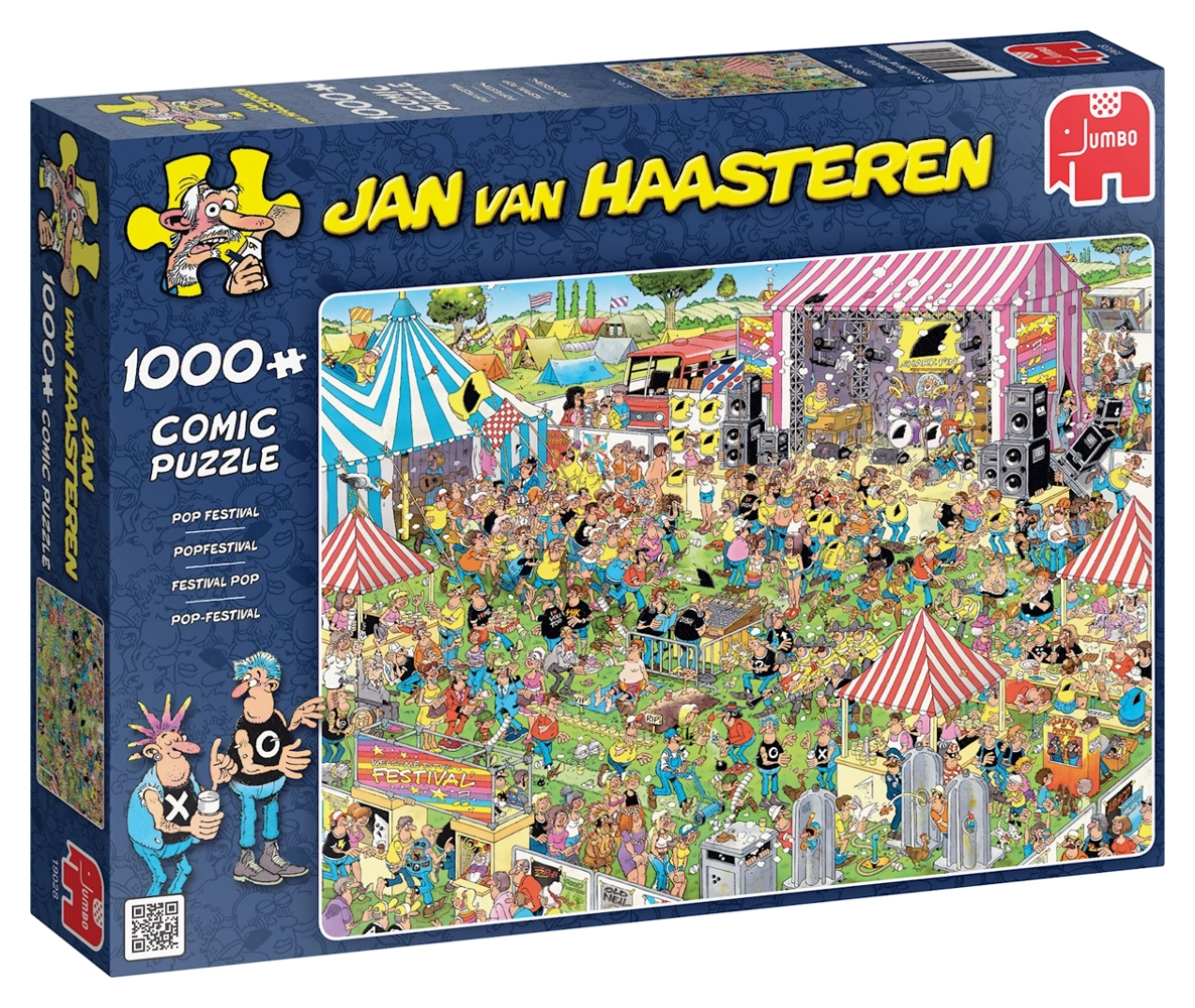 Pop-Festival - Jan van Haasteren