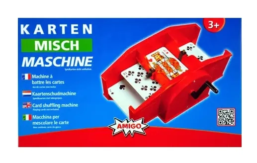 Rote Karten Mischmaschine