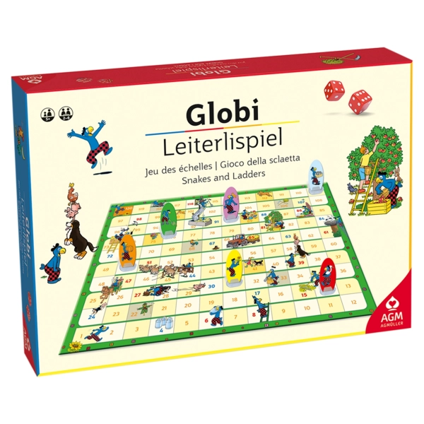 Leiterlispiel Globi - DE/FR/IT
