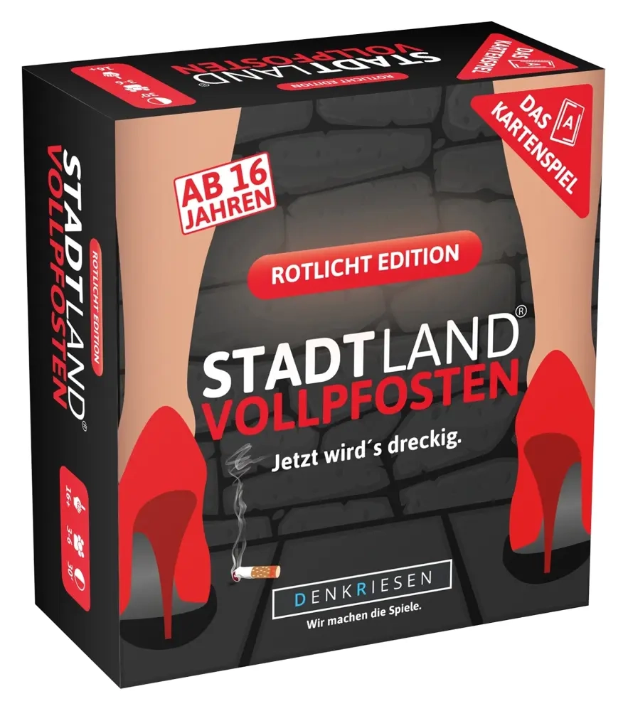 Vollpfosten Rotlicht Edition Stadt Land Vollpfosten Vorlage Pdf STADT LAND VOLLPFOSTEN: Das Kartenspiel – Rotlicht Edition von