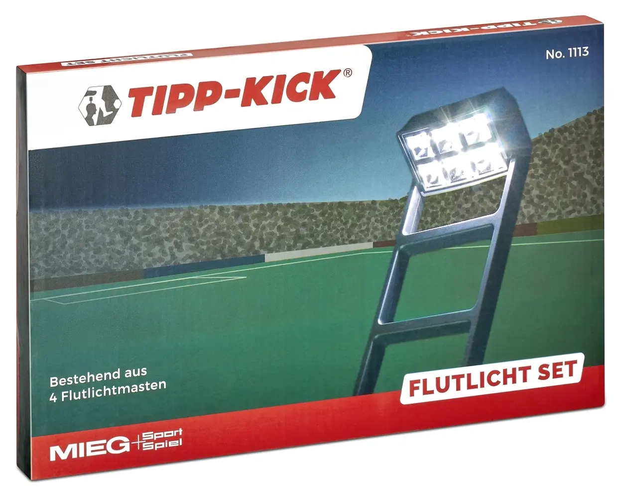 TIPP-KICK: Flutlichtanlage mit 4 Masten