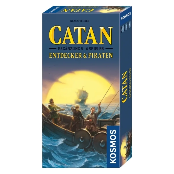 Catan Ergänzung 5-6 Spieler - Entdecker & Piraten