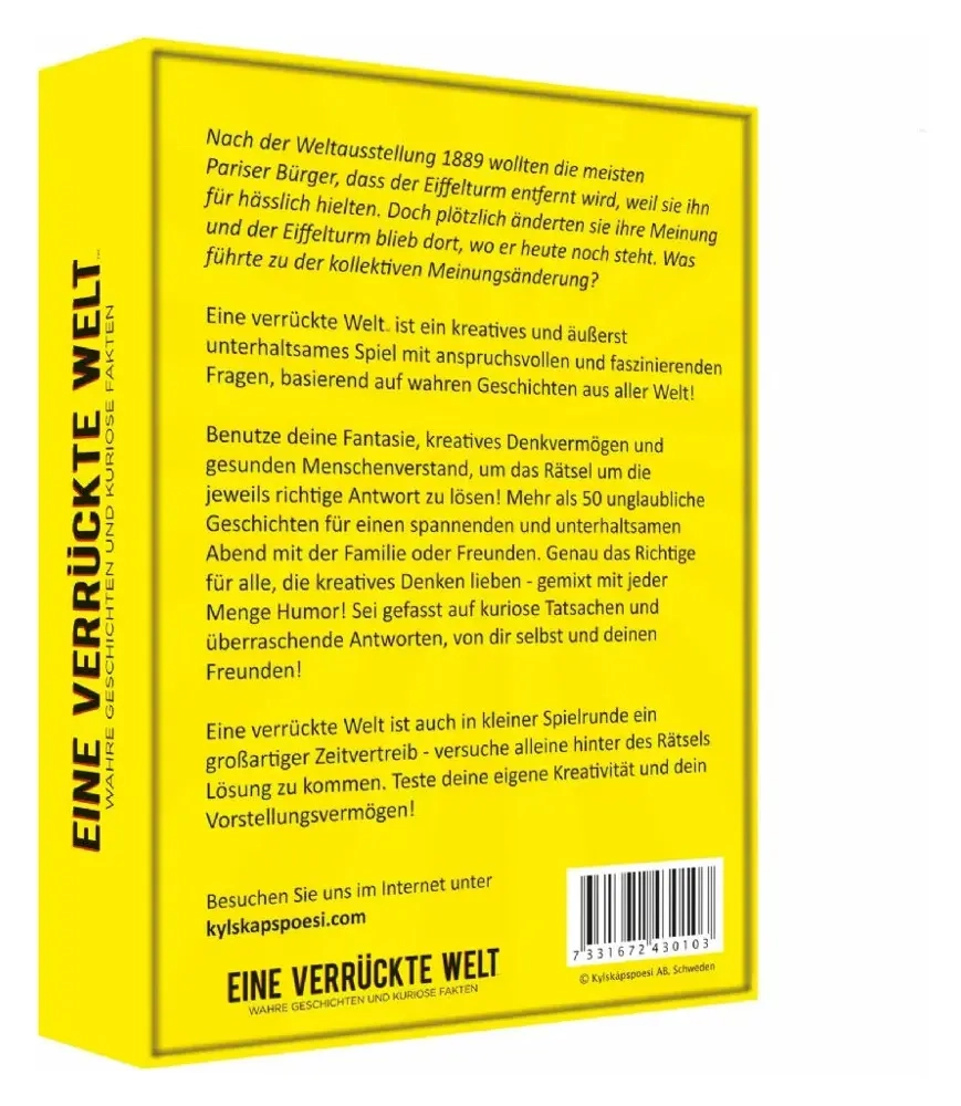 Eine verrückte Welt – Wahre Geschichten & kuriose Fakten