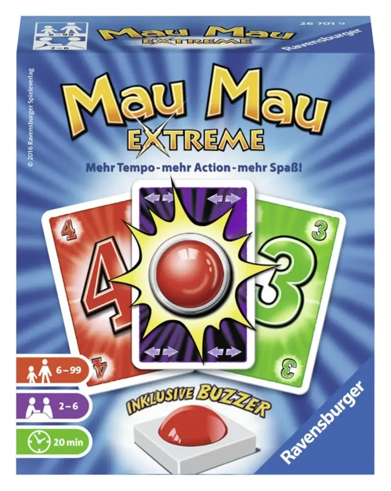 Mau Mau Extreme – Mehr Tempo, mehr Action, mehr Spass!