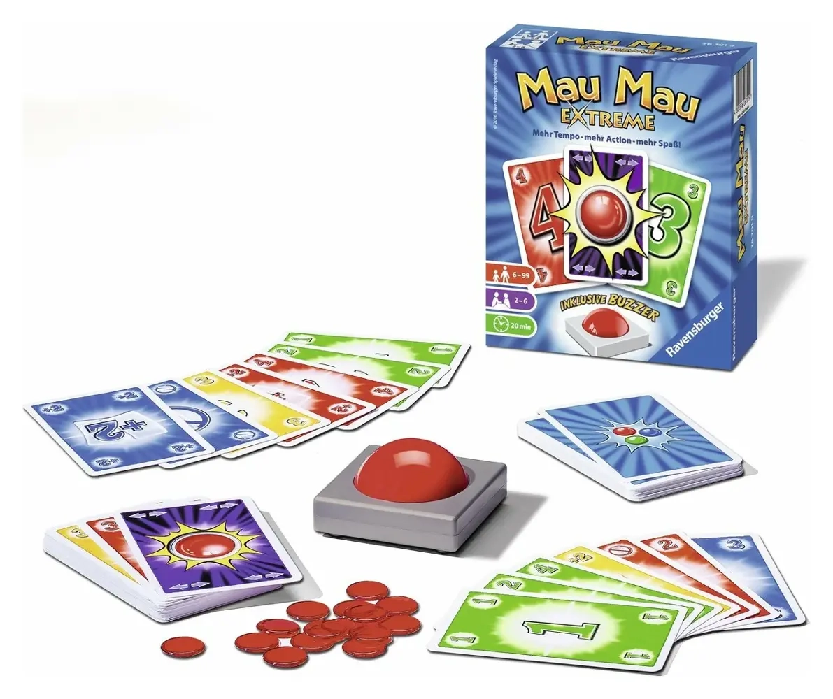 Mau Mau Extreme – Mehr Tempo, mehr Action, mehr Spass!