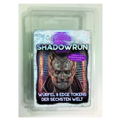 Shadowrun: Würfel & Edge Tokens der Sechsten Welt