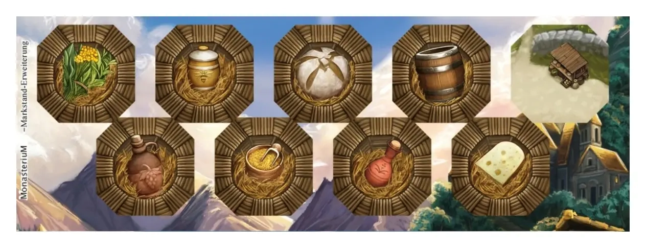 Monasterium - Market Stall - Expansion - EN