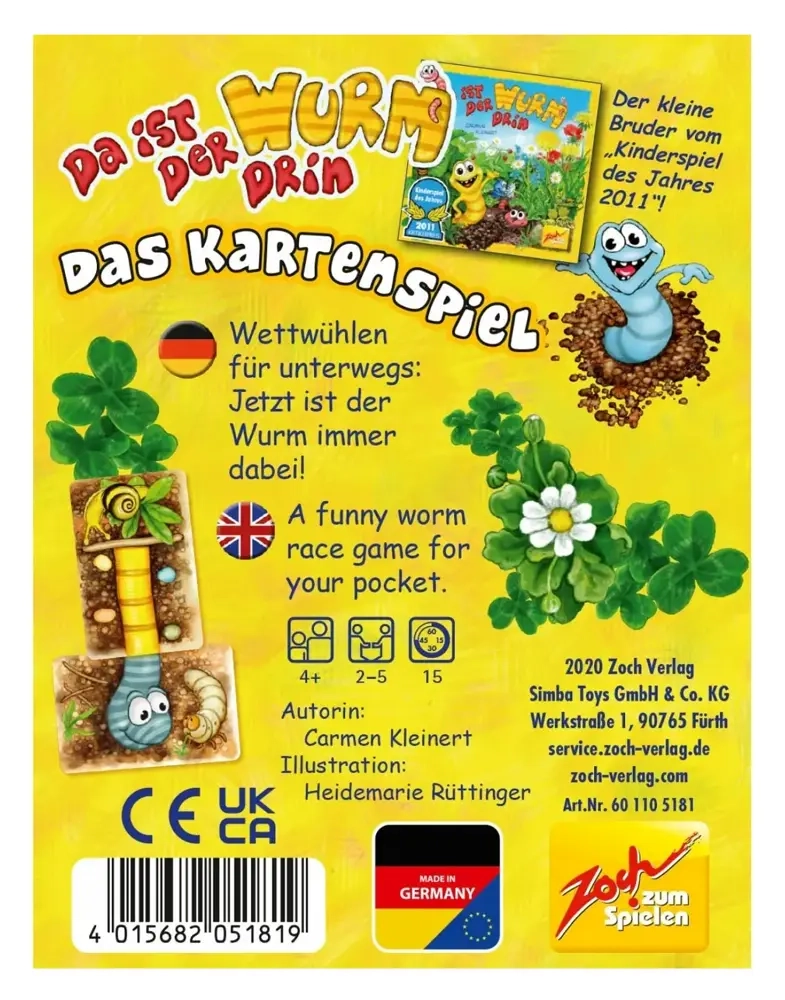 Da ist der Wurm drin - Das Kartenspiel von Zoch online kaufen