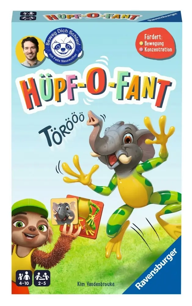 Beweg dich schlau! Hüpf-O-Fant