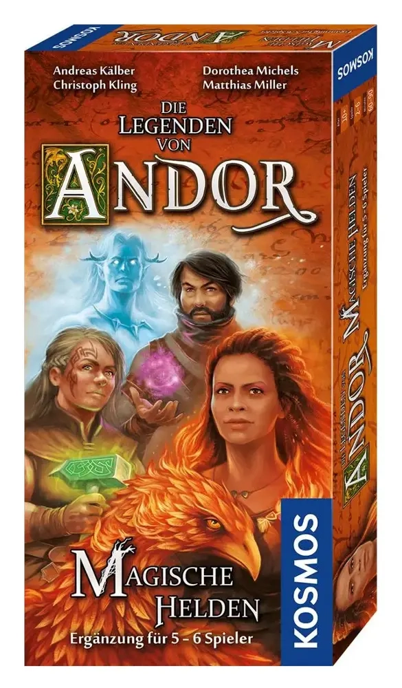 Die Legenden von Andor Erweiterung - Magische Helden