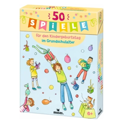 50 Spiele für den Kindergeburtstag im Grundschule