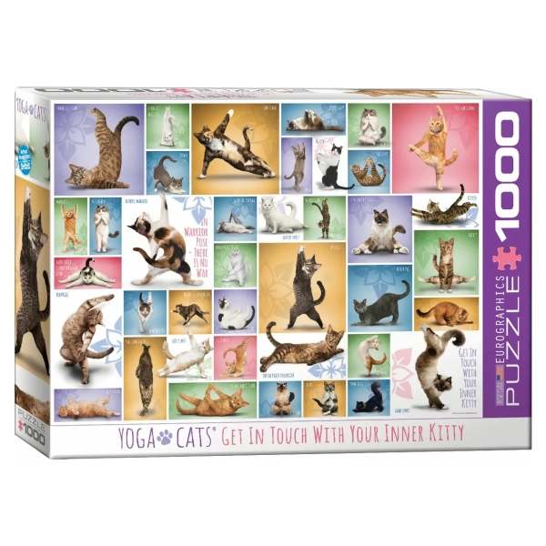 Collage - Yoga Katzen