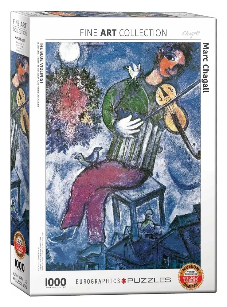 Der blaue Geiger - Marc Chagall
