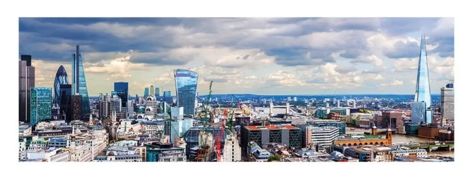 Blick über London