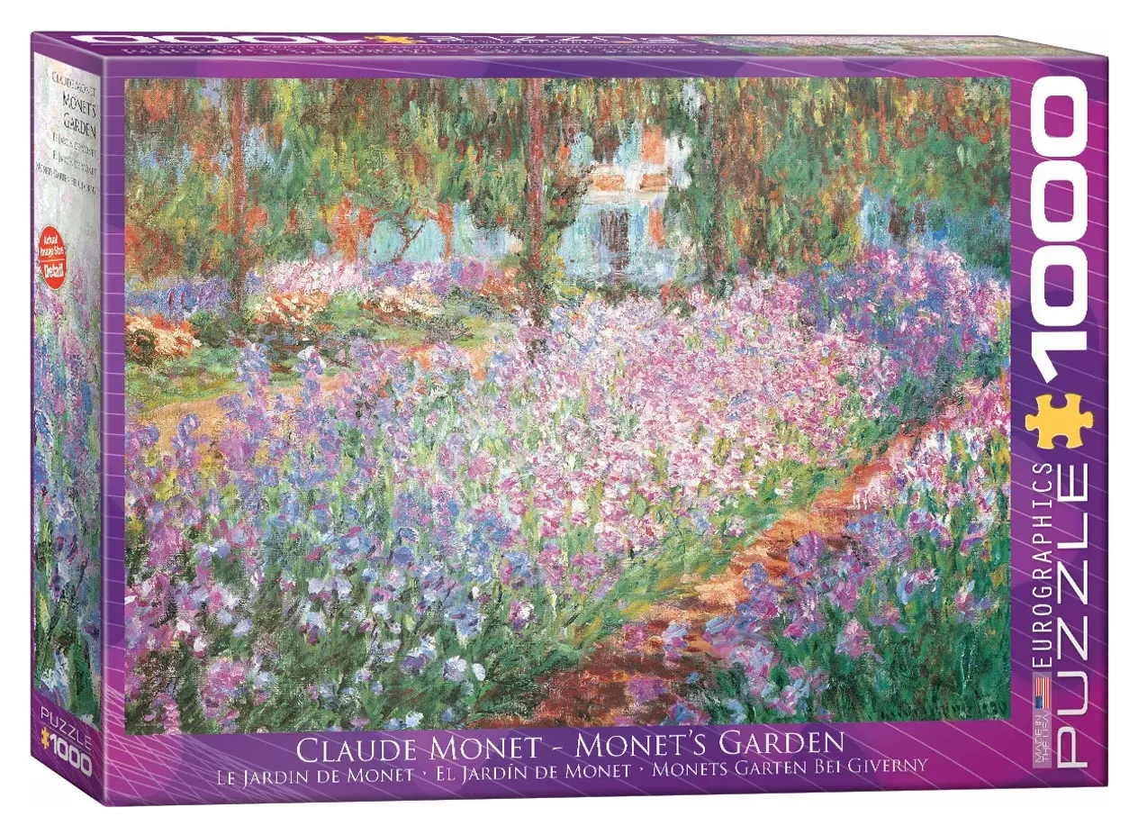 Monets Garten bei  Giverny - Claude Monet