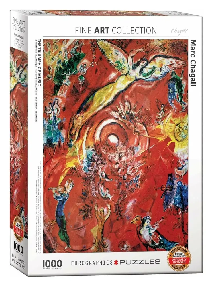 Der Triumph der Musik - Marc Chagall