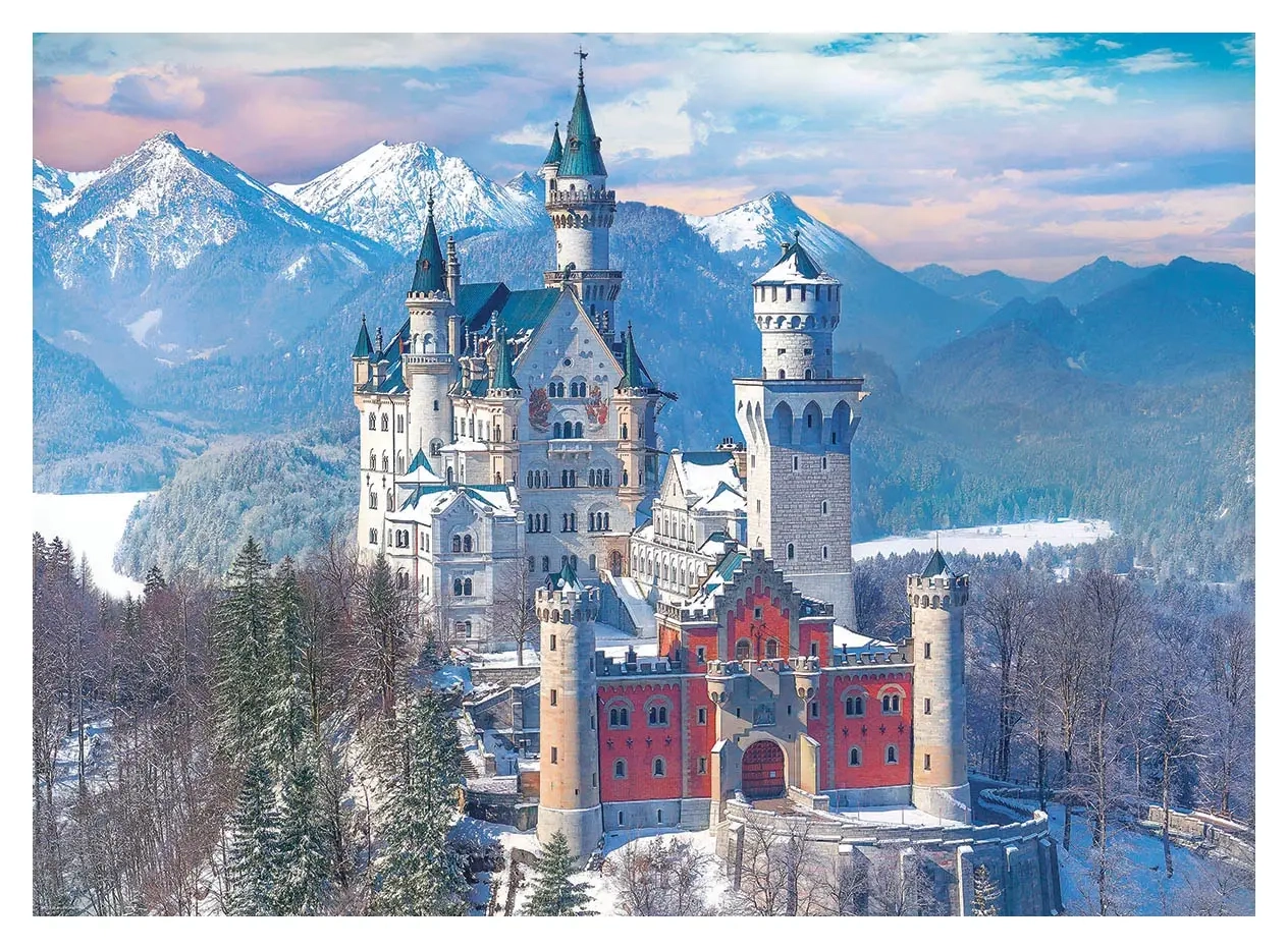 Schloss Neuschwanstein im Winter