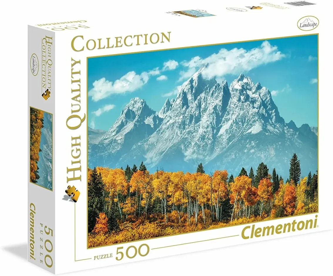 Grand Teton in fall