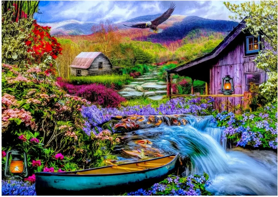 Heaven on Earth in the Mountains