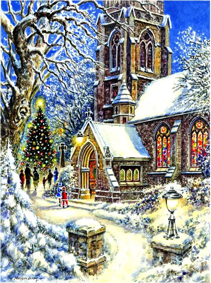 Church in the Snow