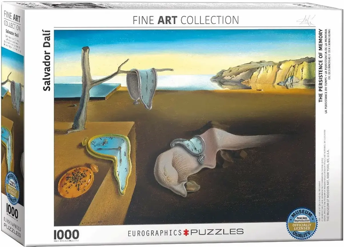 Die Beständigkeit der Erinnerung - Salvador Dali