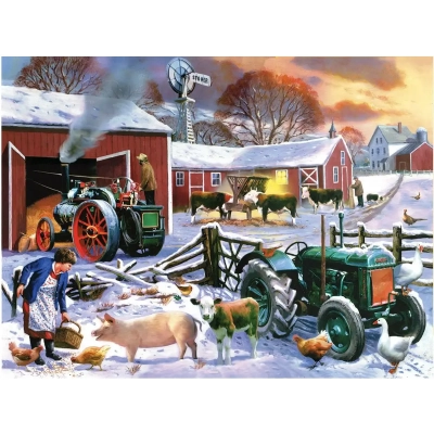 Kevin Walsh - Wintertime Farm