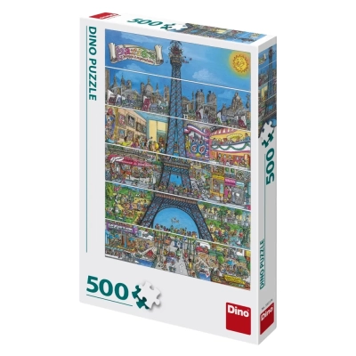 Illustrierter Eiffelturm