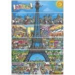 Illustrierter Eiffelturm