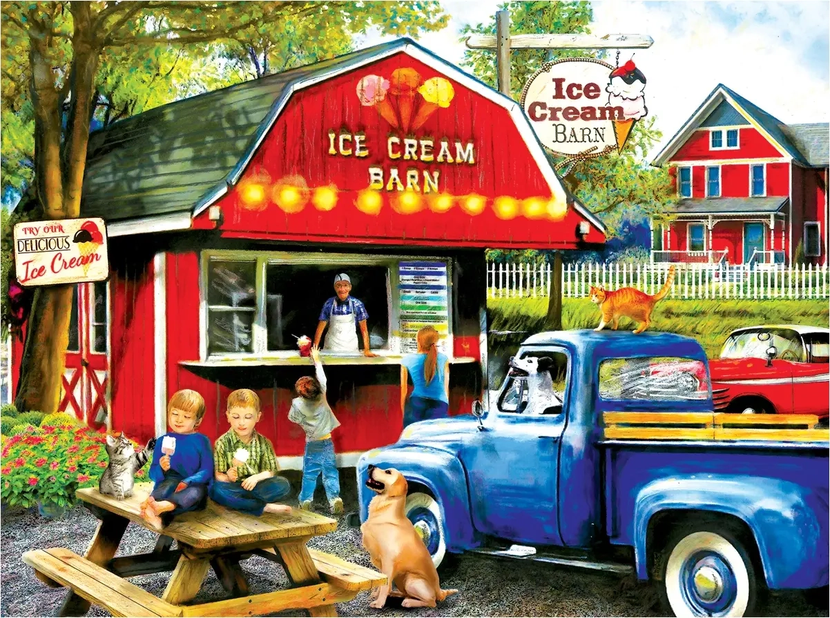 The Ice Cream Barn - Tom Wood