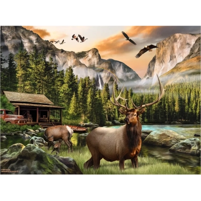 Elk Country - Nigel Hemming