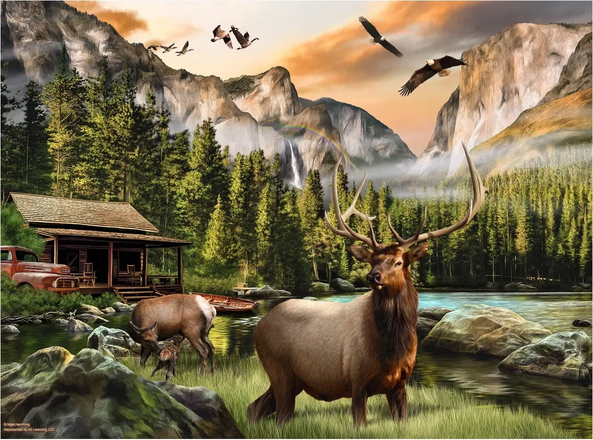 Elk Country - Nigel Hemming