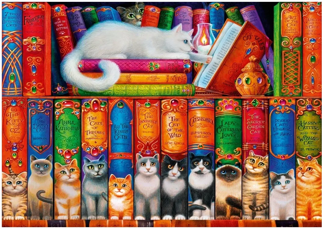 Cat Bookshelf