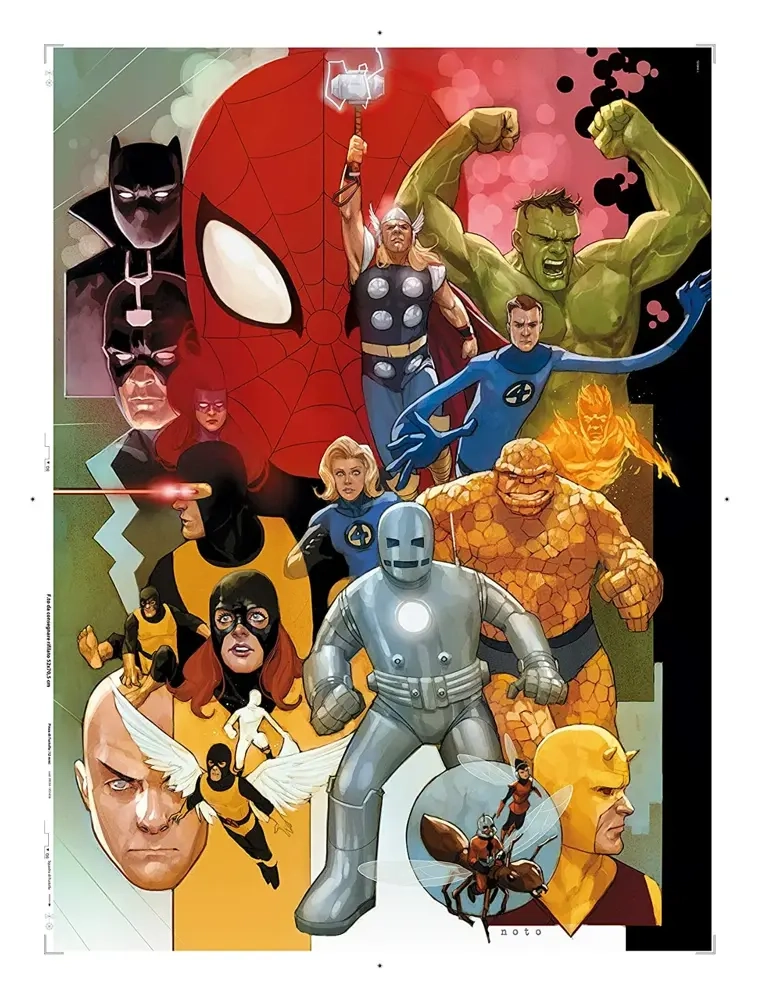 Marvel Charaktere aus 80 Jahren