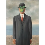 Der Menschensohn - René Magritte Der Menschensohn - René Magritte