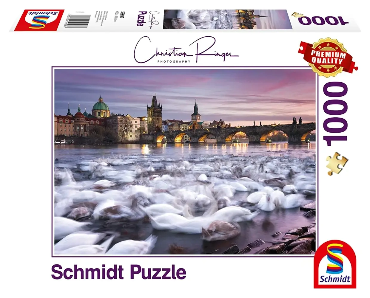 Prag - Schwäne