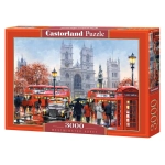 Verregneter Tag an der Westminister Abbey
