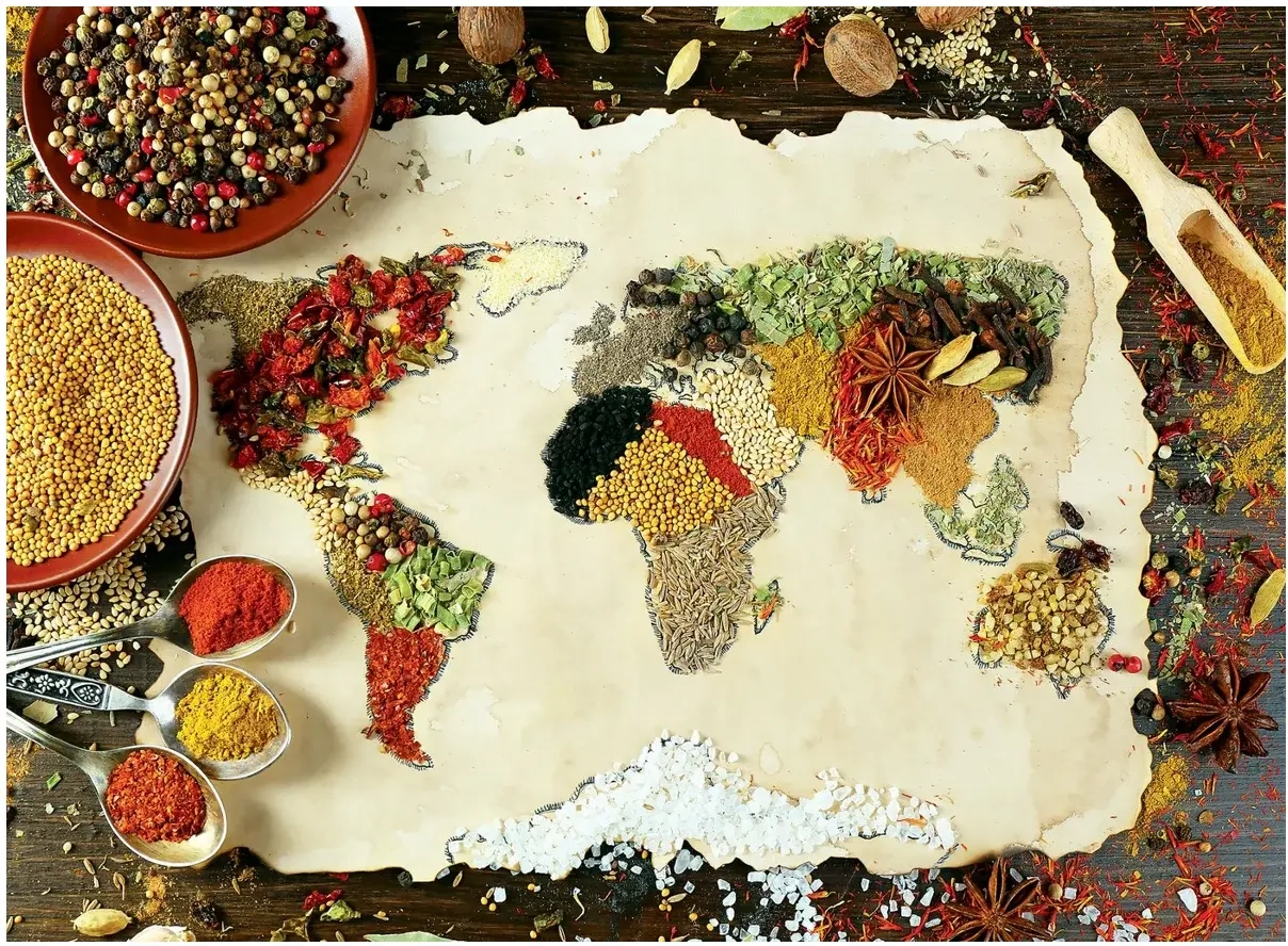 Herbal World Map