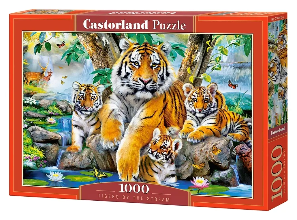 Tigers by the Stream
