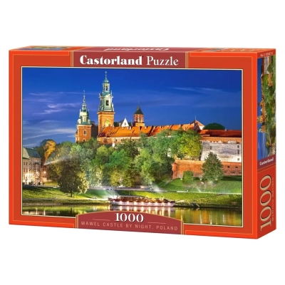 Wawel bei Nacht, Krakau, Polen