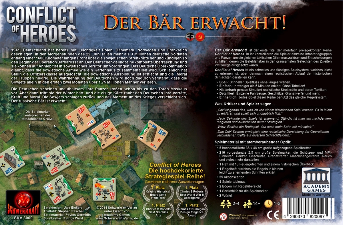 Conflict of Heroes - Der Bär erwacht!