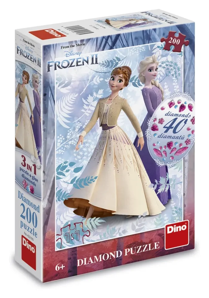XXL Teile - Diamond Puzzle - Frozen II