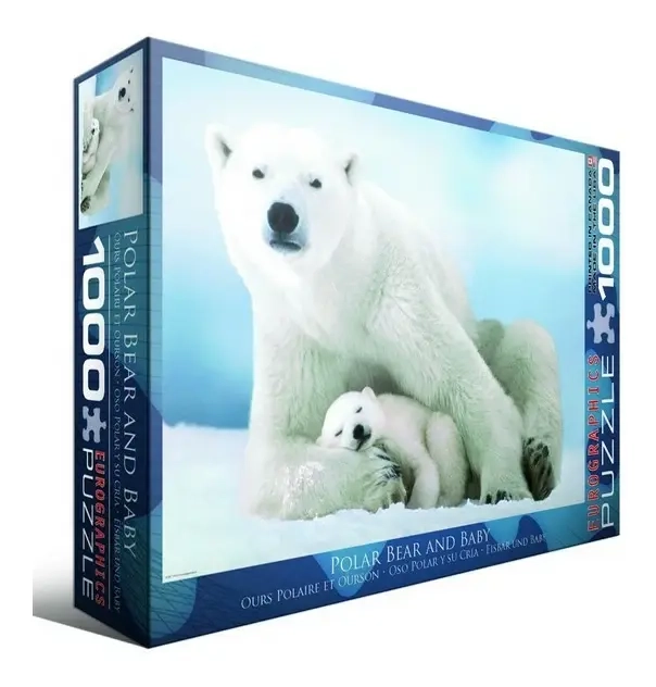 Eisbär und Baby