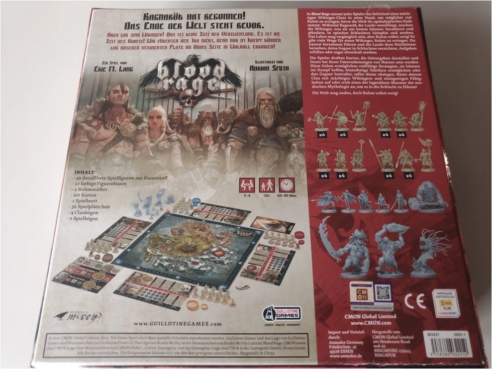 Blood Rage (Defekte Verpackung)