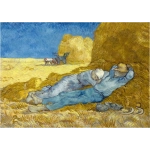 The siesta (after Millet) - 1890 - Vincent Van Gogh