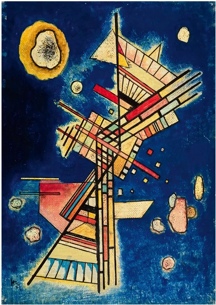Dunkle Kühle (Fraîcheur sombre) - 1927 - Vassily Kandinsky