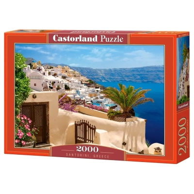 Blick auf Santorin