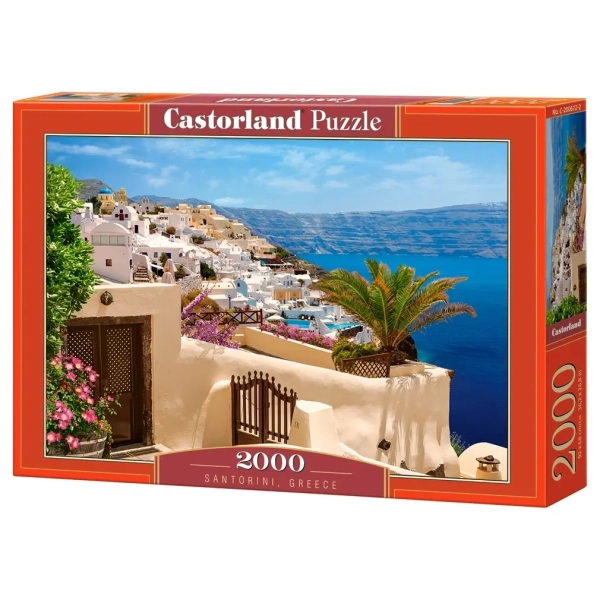 Blick auf Santorin